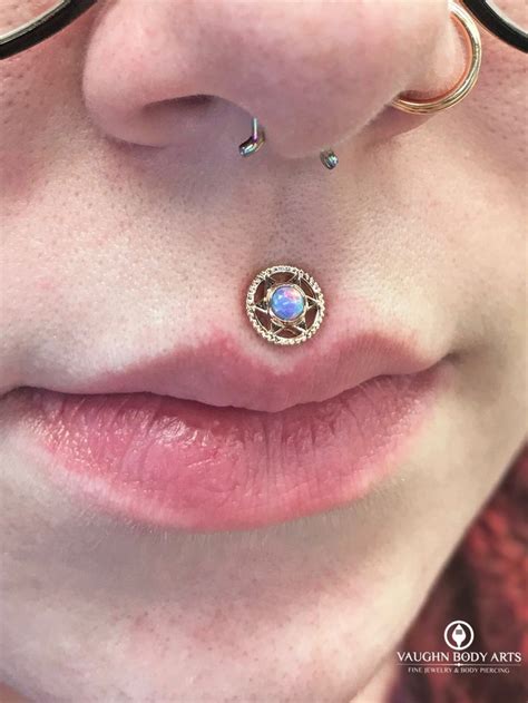 philtrum jewelry|opal philtrum jewelry.